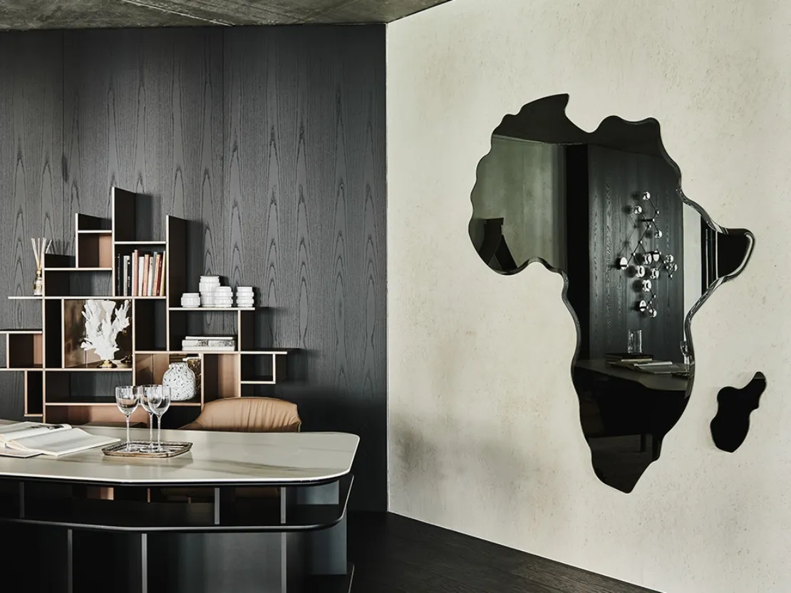 Specchio sagomato Africa Magnum di Cattelan Italia