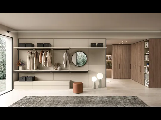 Cabina Armadio Wall System Tortora