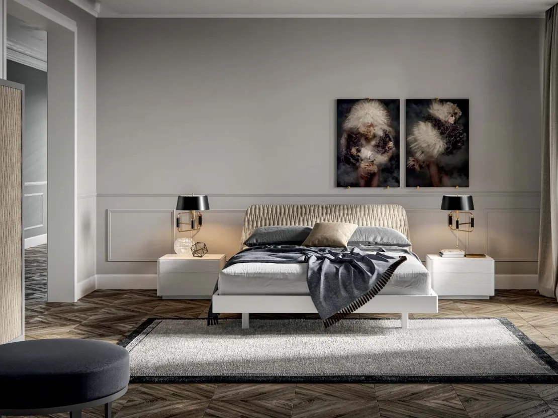 Letto imbottito Brand di Veneran