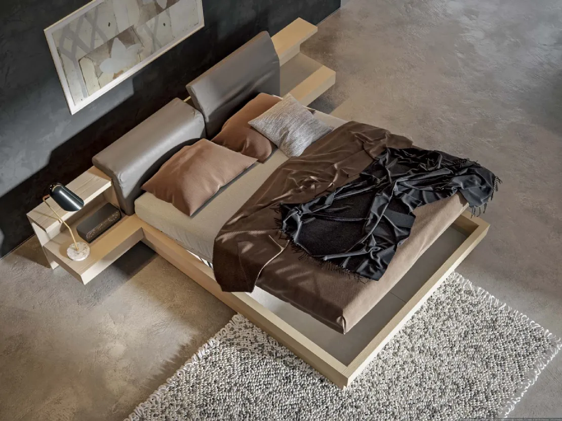 Letto Venus con box contenitore di Veneran