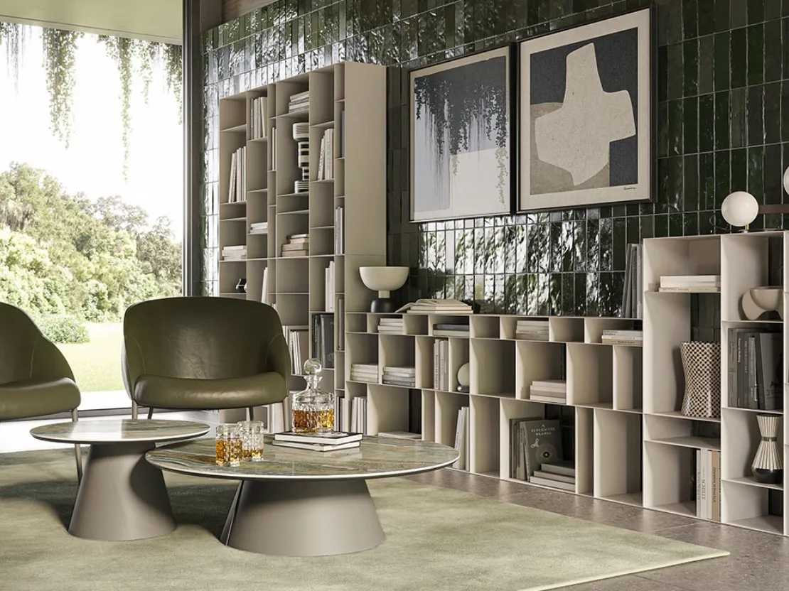 Libreria componibile Latitude di Cattelan Italia