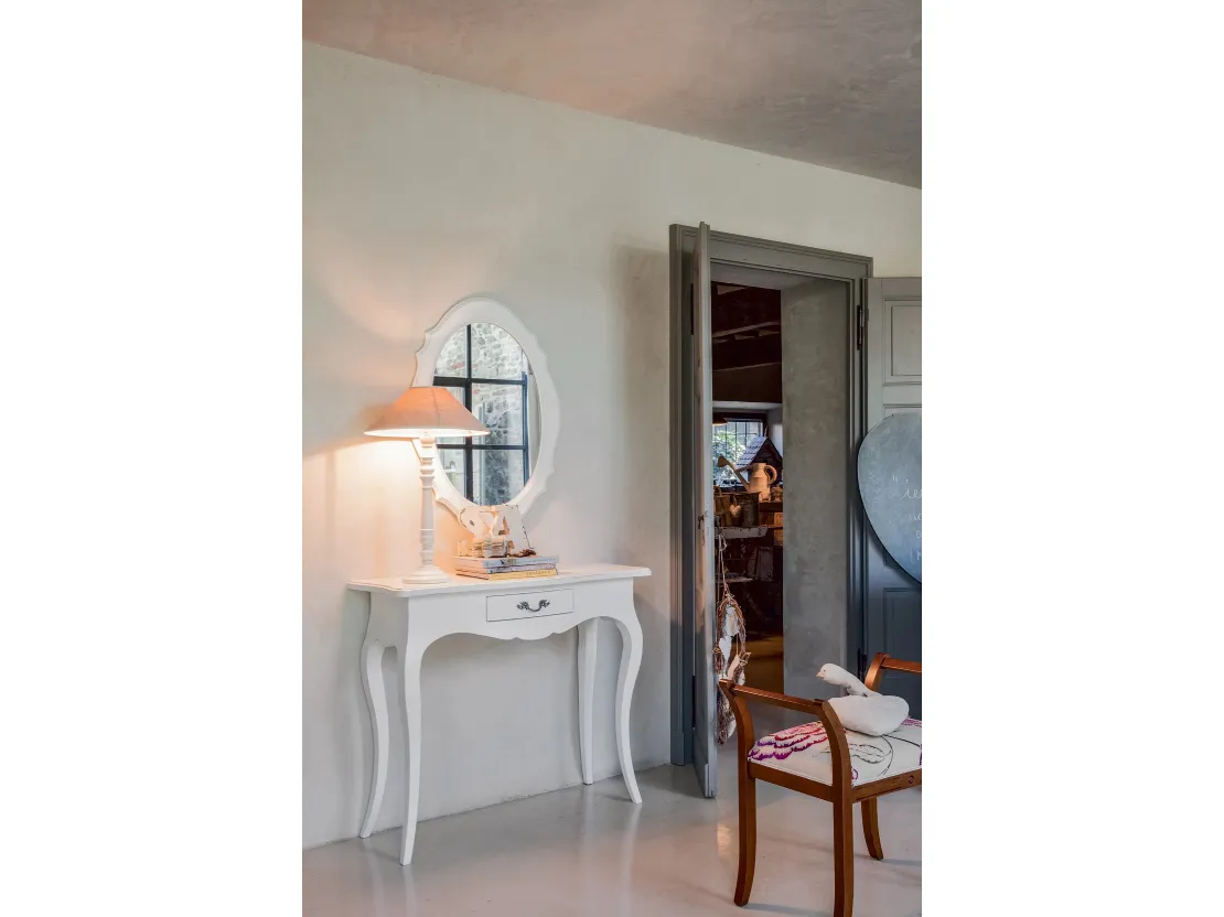 Mobile Ingresso Consolle Crile in legno laccato di Tonin Casa