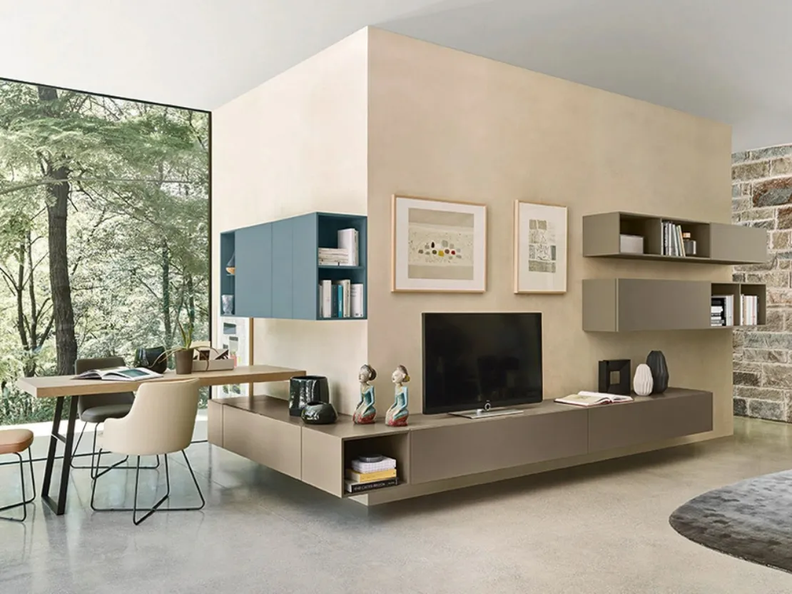 Parete Attrezzata Lampo 003 di Sangiacomo