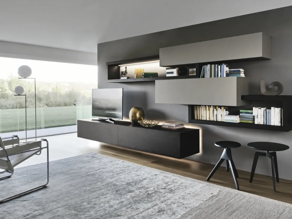 Parete Attrezzata Lampo 046 di Sangiacomo