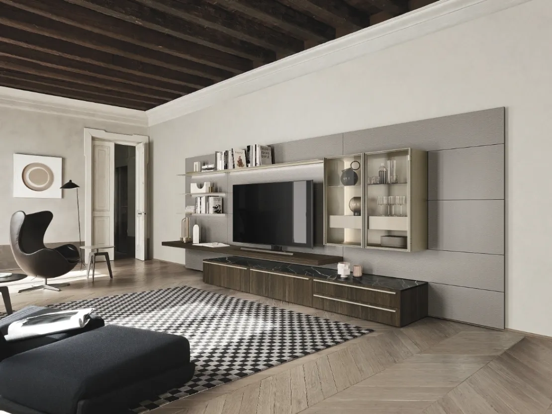 Parete Attrezzata Lampo 198 di Sangiacomo