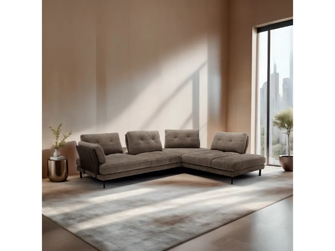 Divano angolare Pucci di Franco Ferri