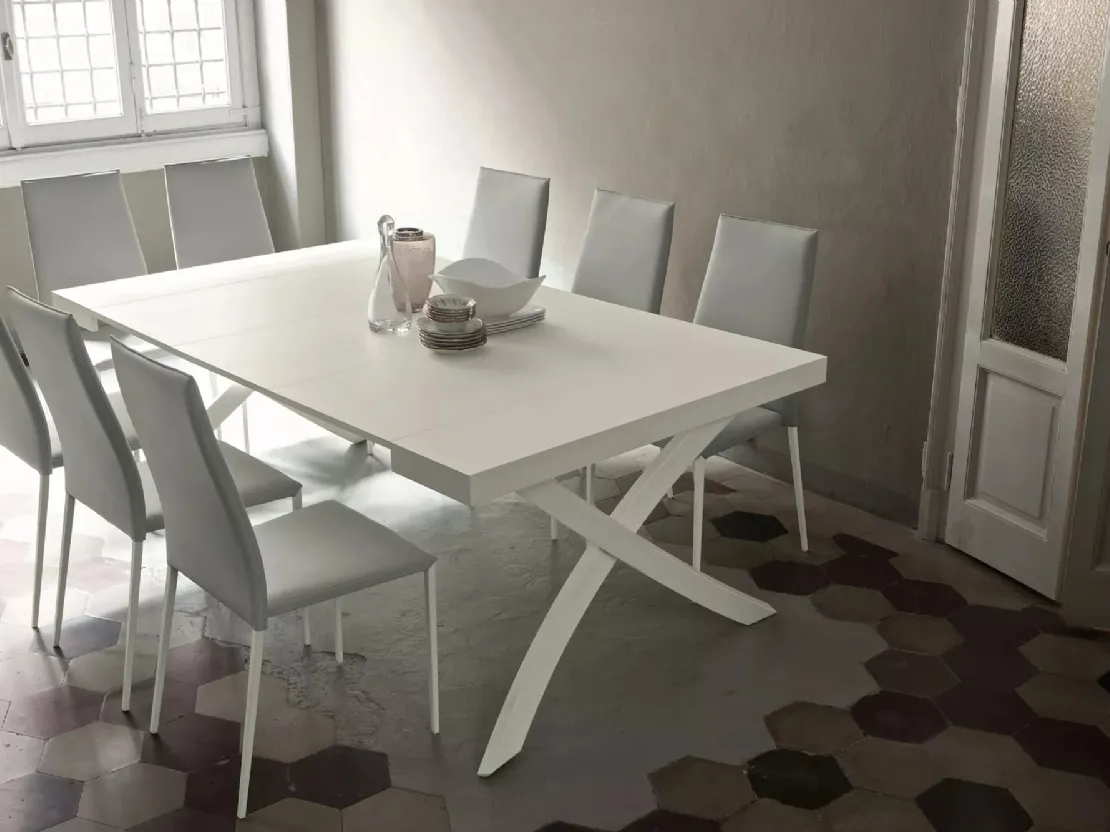 Sedia in pelle Tai di Bontempi