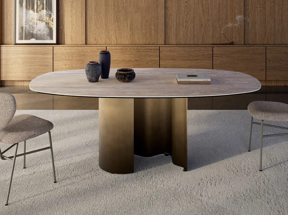 Tavolo Papelito Keramik di Cattelan Italia