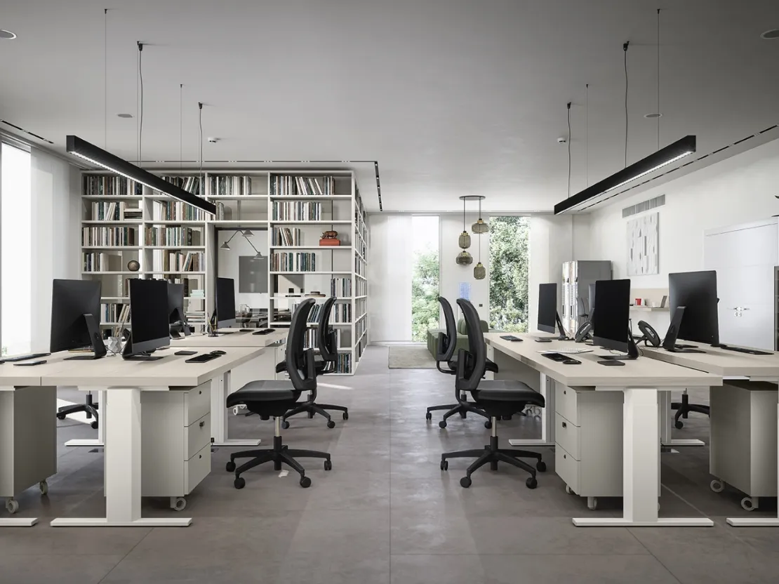 Sedia Operativa su ruote York di Cinquanta3